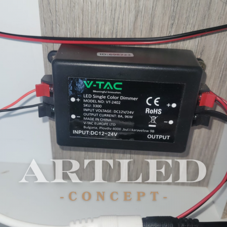 CONTROLLER BANDA LED FUNCTIE DIMMER 12V 96W [1]