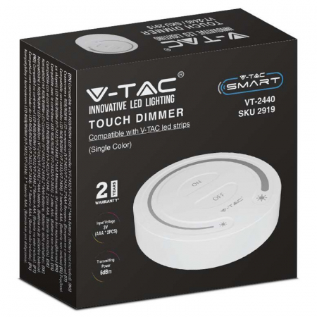 CONTROLLER BANDA LED TOUCH LUMINA ALBA - ALB [3]