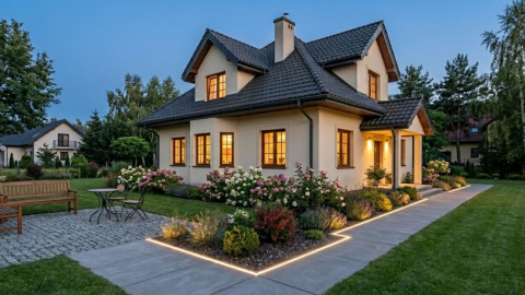 Corp de iluminat pentru exterior pavaj/beton, LED prefabricat, 1m lungime, 10 W, ermetic, IP68, IK10 [5]