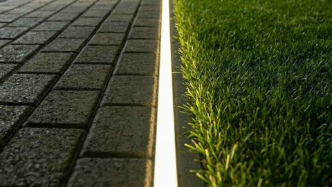 Corp de iluminat pentru exterior pavaj/beton, LED prefabricat, 3m lungime, 30 W, ermetic, IP68, IK10 [2]