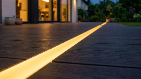 Corp de iluminat pentru exterior pavaj/beton, LED prefabricat, 3m lungime, 30 W, ermetic, IP68, IK10 [3]