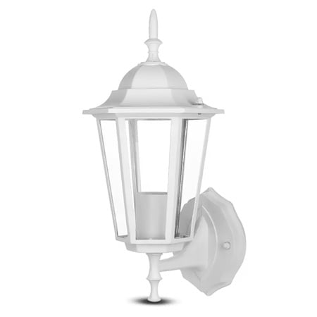 Corp iluminat exterior casa / gradina - CORP ILUMINAT APLICABIL PE PERETE MAX 40W IP44 - ALB