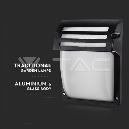 CORP ILUMINAT APLICABIL PE PERETE MAX 40W IP44 NEGRU [2]