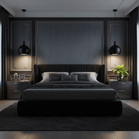 CORP ILUMINAT CU SOCLU E27 280X218MM - NEGRU [7]