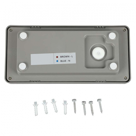 CORP ILUMINAT EXTERIOR 12W IP65 4000K ALB NEUTRU [5]