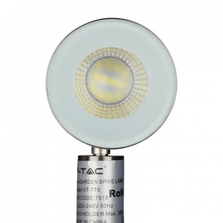 Corp iluminat gradina, aluminiu, soclu GU10, IP44, V-TAC [8]