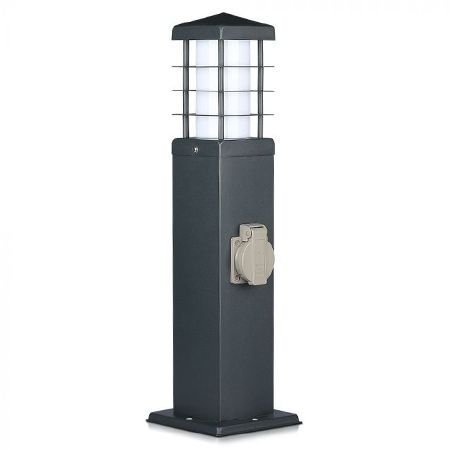 Corp iluminat exterior casa / gradina - CORP ILUMINAT GRADINA E27 CU 2 PRIZE IP44