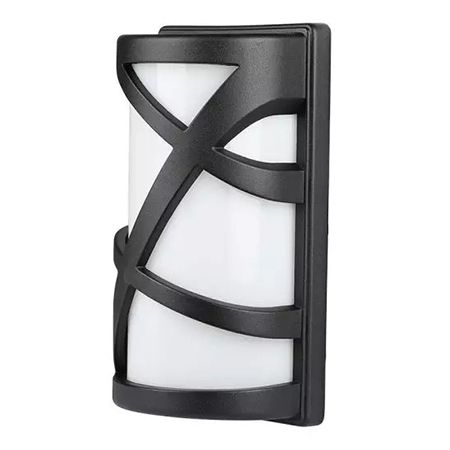 Corp iluminat exterior casa / gradina - CORP ILUMINAT GRADINA PRINDERE PERETE SOCLU E27 - NEGRU MAT
