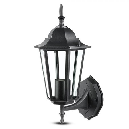 Corp iluminat exterior casa / gradina - CORP ILUMINAT GRADINA SOCLU E27 NEGRU MAT IP67