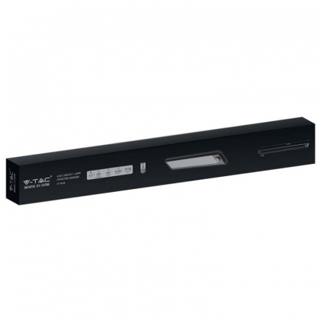 Corp iluminat led, 1.5w, 3000k, ip20, cu senzor miscare, negru, V-TAC 2960 [5]
