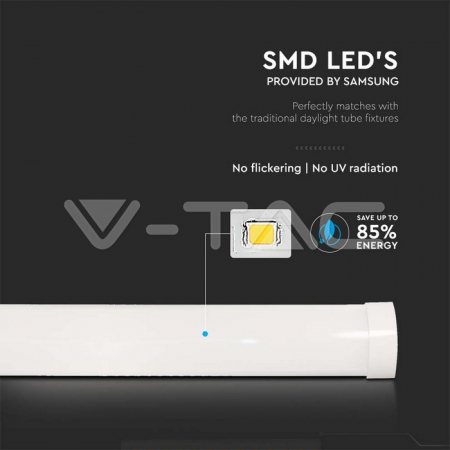 Corp iluminat LED, 10W, 120LM/W, 30cm, 3000K, alb cald, V-TAC [6]
