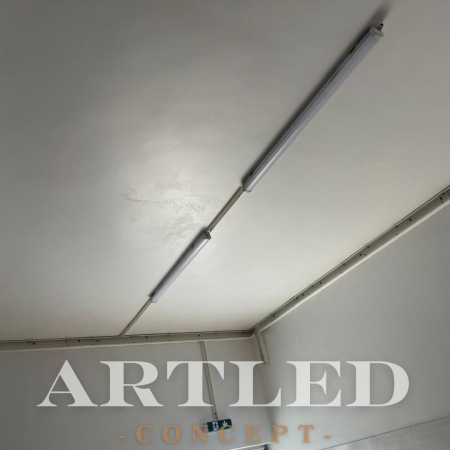 Corp iluminat led 120cm 36w 6500k alb rece ip65 cip samsung V-tac [3]