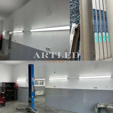 Corp iluminat LED, 150cm, 48W, 4000K, alb neutru, IP65, V-TAC, 216287 [1]
