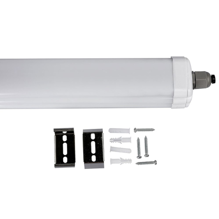 CORP ILUMINAT LED 150CM 48W 6500K ALB RECE IP65 CIP CREE [7]