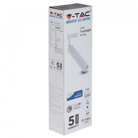 CORP ILUMINAT LED 15W TRACKLIGHT 3000K, CIP SAMSUNG [5]