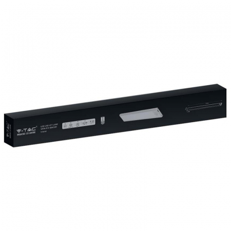 Corp iluminat LED, 2.5W, 3000K, IP20, cu senzor mișcare, argintiu, V-TAC 2969 [5]