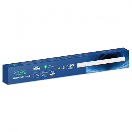 CORP ILUMINAT LED 20W 60CM 120LM/W 4000K ALB NEUTRU, CIP CREE [4]