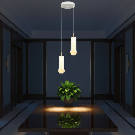 CORP ILUMINAT LED 2X5W 3000K 2000X1770MM - ALB [6]