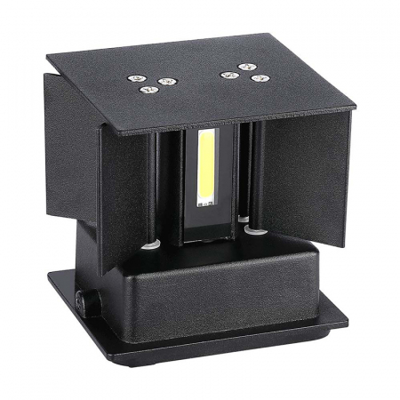 CORP ILUMINAT LED 6W IP65 3000K ALB CALD [6]