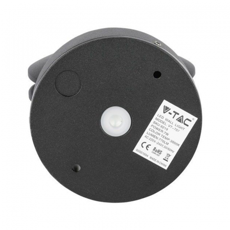 CORP ILUMINAT LED 7W IP65 3000K - NEGRU [7]