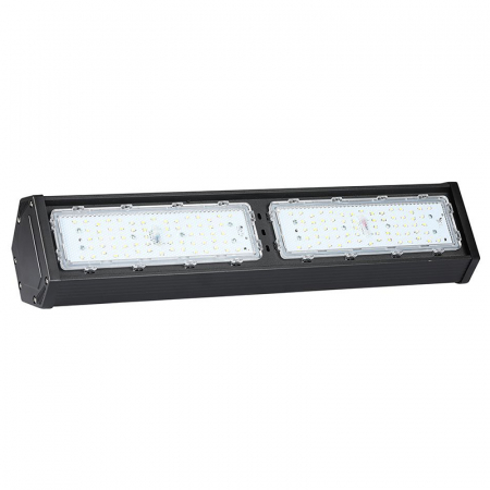 Corp iluminat led iluminat industrial, 100w, 120lm/w, 6500k, negru, V-TAC 21892 [1]