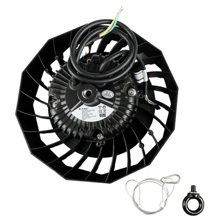 Corp iluminat led industrial 100w 120lm/w 4000k cip samsung - negru V-tac [9]