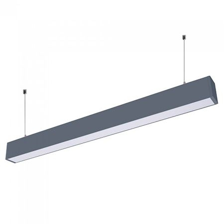 ILUMINAT  TEHNIC/PROFESIONAL - Corp iluminat led liniar iluminare dubla 60w 4000k alb neutru - negru V-tac