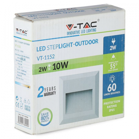 CORP ILUMINAT LED PENTRU SCARI 2W 4000K ALB NEUTRU [6]