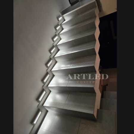 Corp iluminat led pentru scari, 3w, 4000k, alb neutru, alb, V-TAC 211326 [1]
