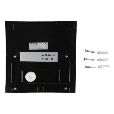 Corp iluminat led steplight montaj scara/perete, 3w, 4000k, negru, V-TAC 1399 [4]