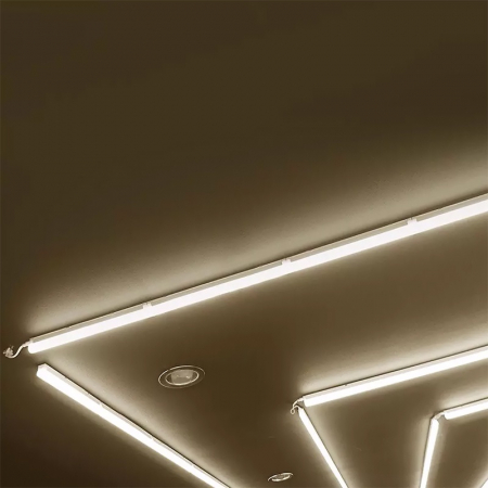 CORP ILUMINAT LED T5 16W 120CM 3000K ALB CALD CIP SAMSUNG [10]