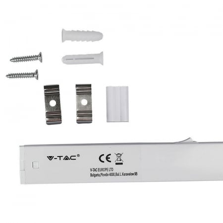 Corp iluminat LED T5, 7W, 60cm, 4000K, alb neutru, cip Samsung, V-TAC 21693 [10]