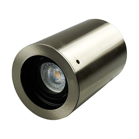 Spot / Corp spot GU10/MR16 - Corp iluminat, montaj perete, soclu GU10, rotund, nichel satinat, V-TAC