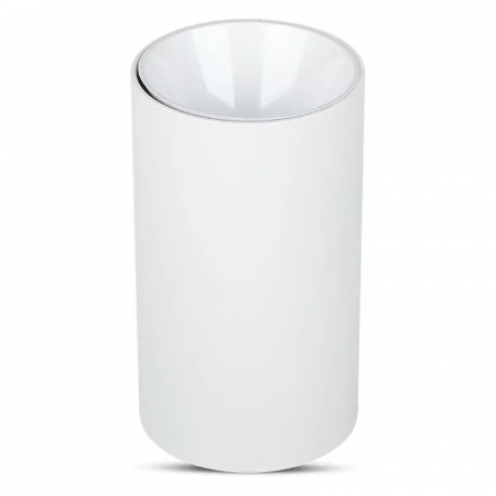 Corp iluminat rotund, cu soclu GU10, alb, V-TAC, SKU-8588 [1]