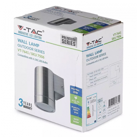 Corp iluminat, soclu 1xGU10, IP44, V-TAC [8]