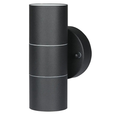 Corp iluminat exterior casa / gradina - CORP ILUMINAT SOCLU 2XGU10 IP44 - NEGRU MAT