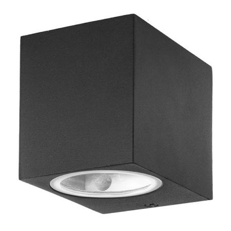 Spot / Corp spot GU10/MR16 - Corp iluminat, soclu GU10, IP44, negru, V-TAC