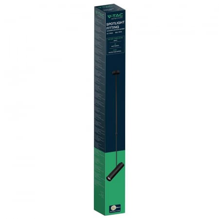Corp iluminat soclu gu10 - negru V-tac [3]
