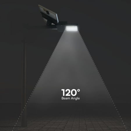 Lampa led  stradala hybrid cu panou solar 50w 6500k V-TAC 23579 incarcare solara/retea [7]