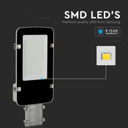 CORP ILUMINAT STRADAL LED 30W A++ 4000K ALB RECE CIP SAMSUNG [2]