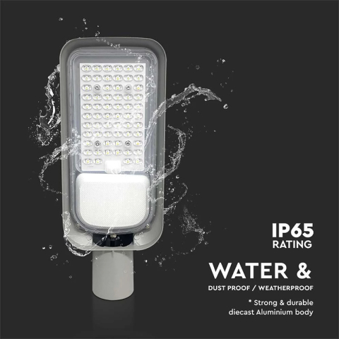 CORP ILUMINAT STRADAL LED 50W 4000K IP65 - GRI [4]