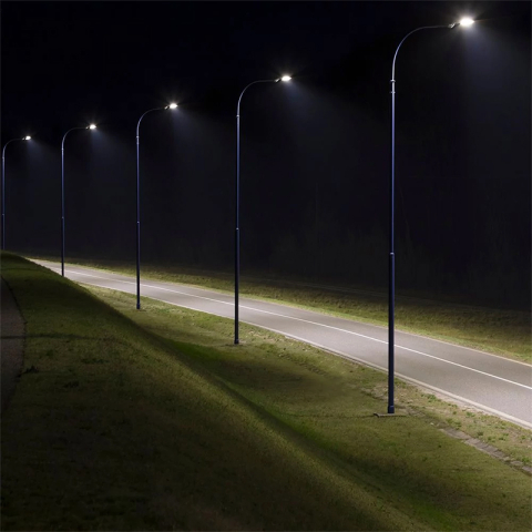 CORP ILUMINAT STRADAL SLIM LED 100W CU SENZOR 4000K CIP SAMSUNG [4]