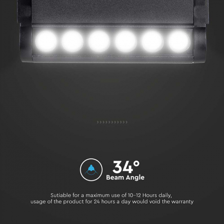 CORP LED MAGNETIC 5W 3000K - NEGRU [11]