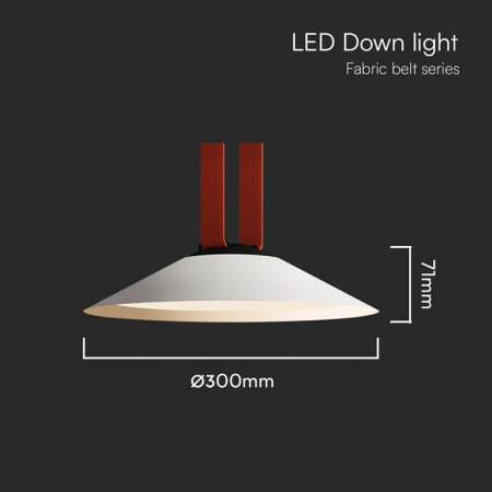 Corp led magnetic tracklight, 20w, 3000k, alb, V-TAC 23112 [6]
