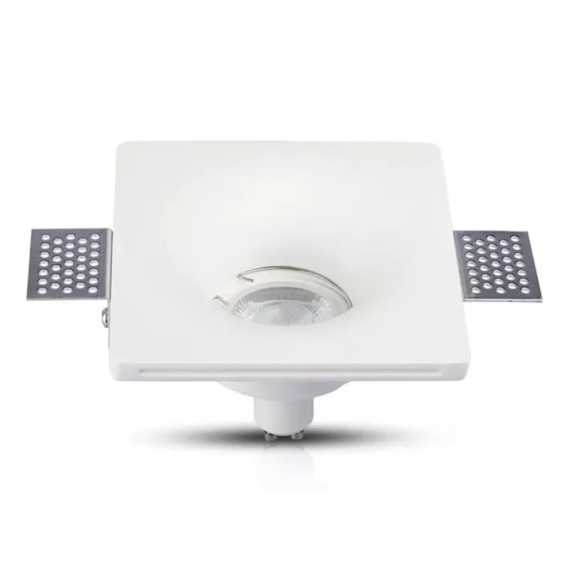 ILUMINAT EXTERIOR - Corp spot GU10, alb, din gips, V-TAC