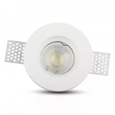 Corp spot GU10, din gips, alb, V-TAC 3652 [2]