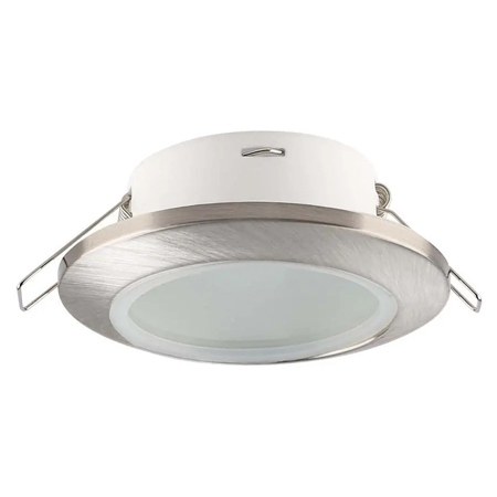 ILUMINAT INTERIOR - Corp spot GU10, IP44, nichel mat, V-TAC, SKU-6700