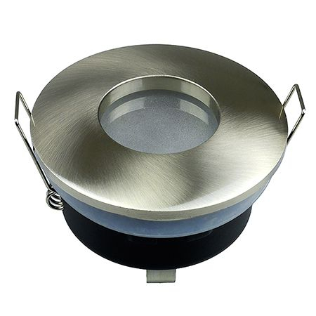 ILUMINAT INTERIOR - Corp spot GU10, IP54, crom mat, rotund, V-TAC, SKU-3614