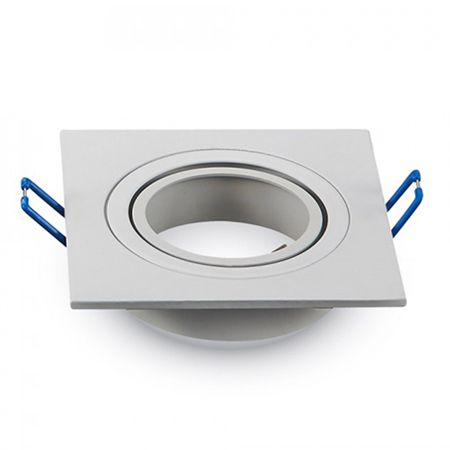 ILUMINAT INTERIOR - Corp spot GU10, patrat, aluminiu, V-TAC 3606