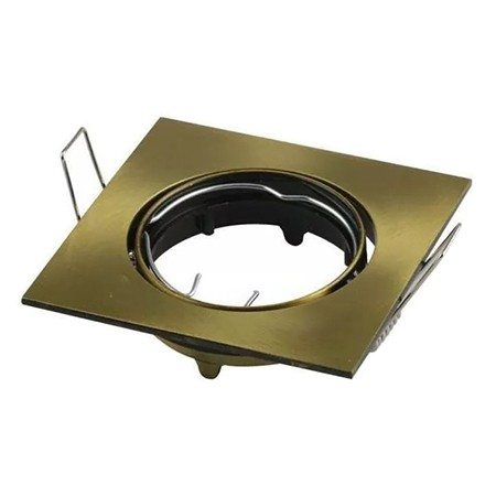 ILUMINAT INTERIOR - Corp spot pătrat GU10, auriu, V-TAC, SKU-8581